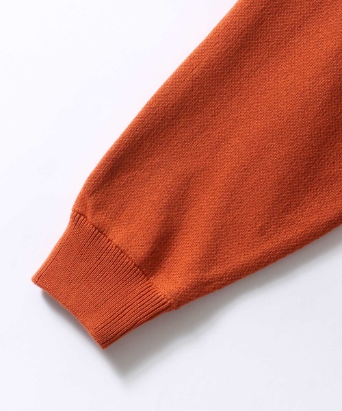 ニット・セーター 14 Cow Jacquard Knit (3color) YOKE/ヨーク/KID MOHAIR WOOL BRUSHED TREE JAQUARD SWEATER