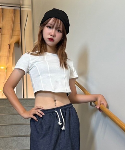 CD コルセット柄 人気完売 Tシャツ 【公式通販】