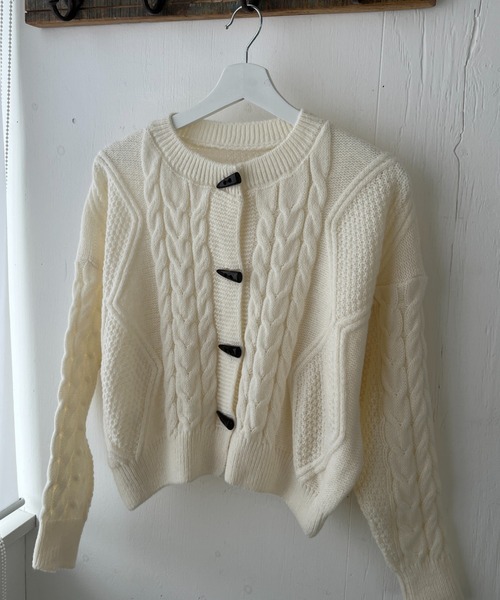 by your closet ニット セーター ケーブルニット カーディガン