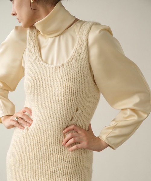 CLANE（クラネ） ワンピース HAND KNIT MINI ONEPIECE : ZOZOTOWN 