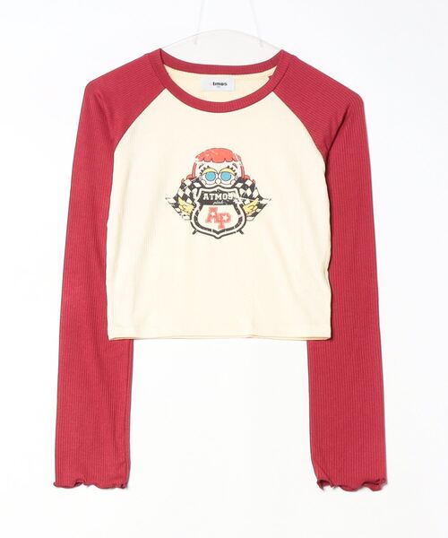 tシャツ atmos pink x LiLi “Grumpy(C)”Raglan Sleeve LS T-shirt / アトモス ピンク X リリ atmos girls tシャツ pink x LiLi “Grumpy(C)”Raglan Sleeve LS