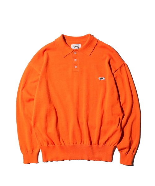 ニット セーター 「 PENNEY'S / ぺニーズ 」 フォックス ニット ポロシャツ THE FOX KNIT POLO SHIRTS レディース PENNEYS（ぺニーズ）の「【 PENNEY'S / ぺニーズ 】 フォックス