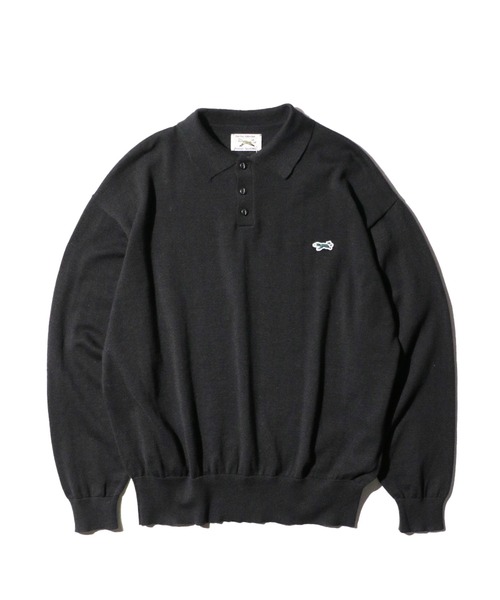ニット セーター 「 PENNEY'S / ぺニーズ 」 フォックス ニット ポロシャツ THE FOX KNIT POLO SHIRTS レディース PENNEYS（ぺニーズ）の「【 PENNEY'S / ぺニーズ 】 フォックス