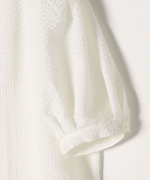 「SHIPS any」 半袖ブラウス ONE SIZE ベージュ レディース SHIPS any 「SHIPS any」 半袖ブラウス ONE SIZE ベージュ