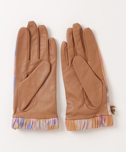 「Casselini」 手袋 M オレンジ レディース_画像2