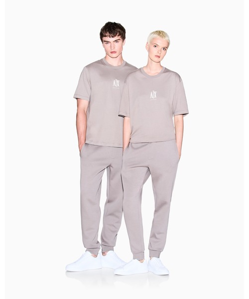 【A/X】アルマーニエクスチェンジ スウェットパンツ グレー L新品未使用 ARMANI EXCHANGE スウェットパンツ ジャージ 「A|X アルマーニ