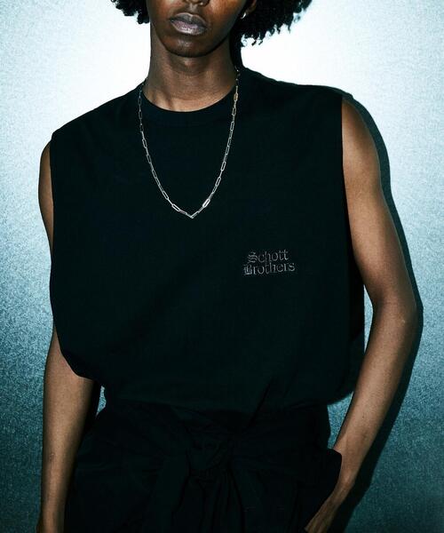 Schott N.Y.C tシャツ Schott/ショット/B.S. SLEEVELESS T-SHIRT