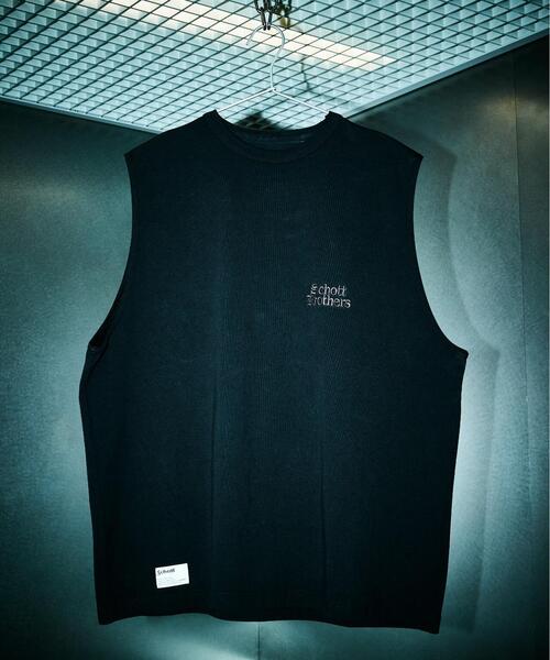 Schott N.Y.C tシャツ Schott/ショット/B.S. SLEEVELESS T-SHIRT