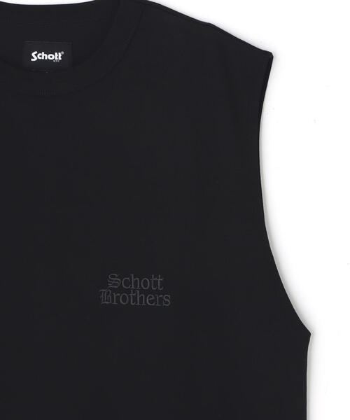Schott ブラック ショートスリーブシャツ セール】Schott/ショット 別注 RAYON SUKA ASING S/S SHT