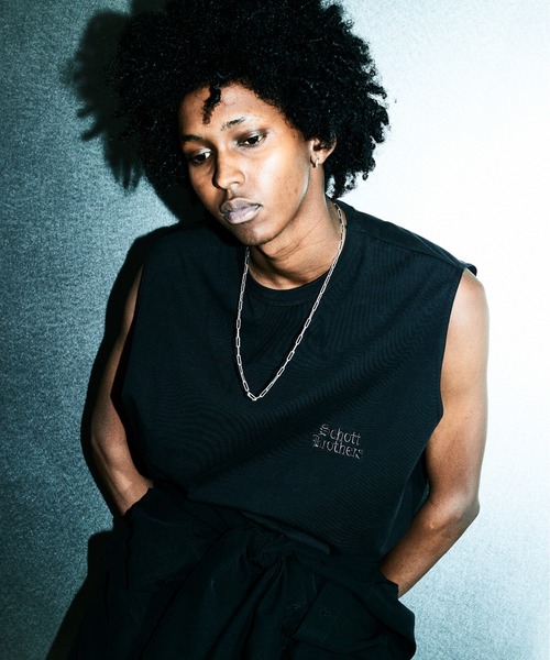 Schott N.Y.C tシャツ Schott/ショット/B.S. SLEEVELESS T-SHIRT