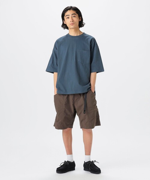 Gramicci EDIFICE 別注 デュラブルナイロン ギアショーツ 別注】Gramicci / ナイロン ギア ショーツ（その他パンツ