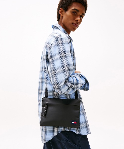 TOMMY JEANS ポーチ デイリーサコッシュ メンズ : ZOZOTOWN