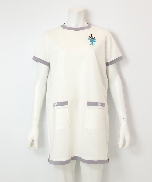 Picone CLUB tシャツ UV冷感チュニック丈プルオーバー