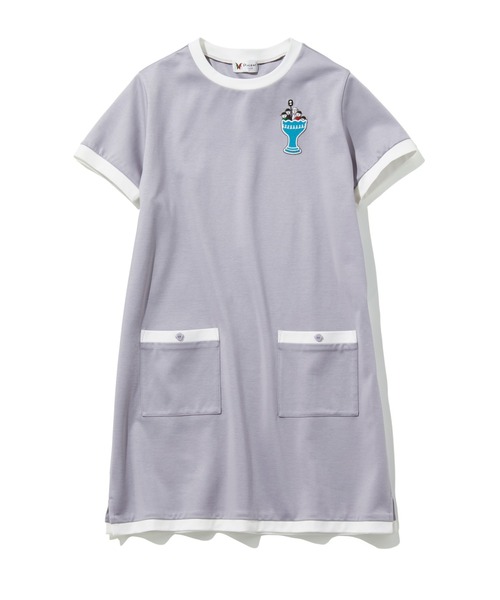 ピッコーネ　tシャツ　チュニック　カットソーチュニック Picone CLUB tシャツ UV冷感チュニック丈プルオーバー