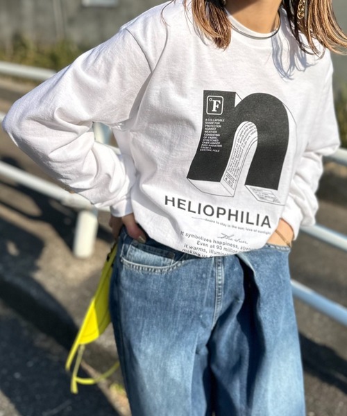 mi via loca tシャツ 「GILDAN」立体”n”ロゴプリントロンT レディース
