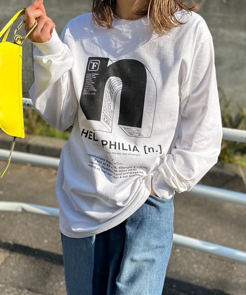 mi via loca tシャツ 「GILDAN」立体”n”ロゴプリントロンT レディース