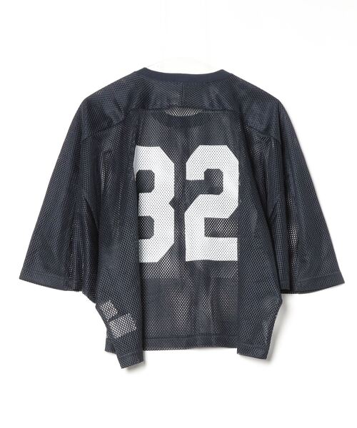 tシャツ (CREOLME)MESH NUMBERING H/S TEE レディース ROSE BUD tシャツ (CREOLME)MESH NUMBERING H/S TEE レディース