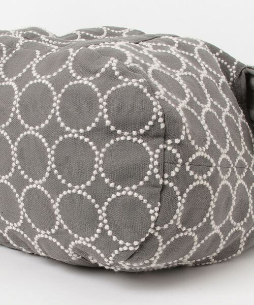 [mina perhonen] точка рисунок сумка "Boston bag" - серый женский 