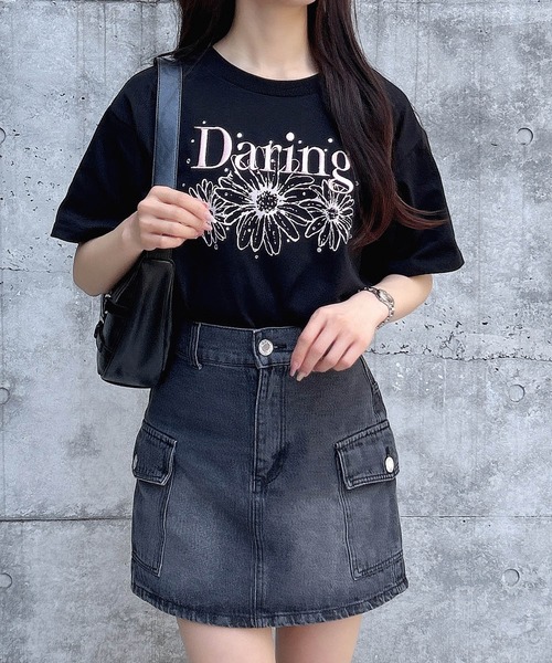 INGNI tシャツ フラワーロゴTシャツ レディース : ZOZOTOWN