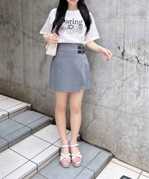 INGNI（イング） tシャツ フラワーロゴTシャツ レディース : ZOZOTOWN