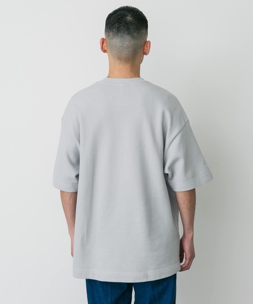 LACOSTE tシャツ 「別注」LACOSTE×DOORS thick pique crew