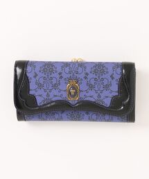 未使用級✨ANNA SUI 長財布 リーブル パープル がま口 札入れ 小銭入れ ANNA SUI（アナスイ） 長財布 財布 リーブル 口金長財布 レディース