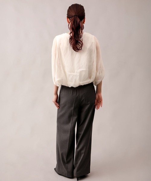 aimoha tシャツ 七分袖風シアートップス レディース : ZOZOTOWN