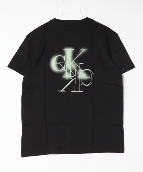 | CKロゴバッジ レギュラー 半袖 T シャツ Calvin Klein Jeans tシャツ カルバンクラインジーンズ MIRRORED