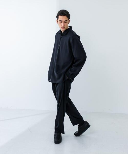 ATON（エイトン） シャツ 「別注」ATON×URBAN RESEARCH OVERSIZED