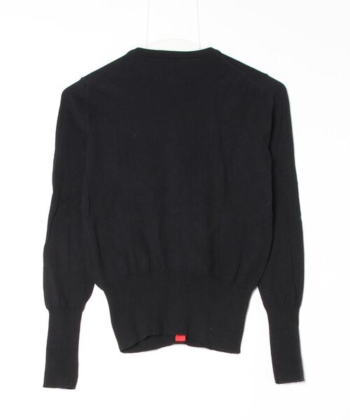 Vivienne Westwood RED LABEL ブラックカーディガン Vivienne Westwood red label 「Vivienne label」 ニット