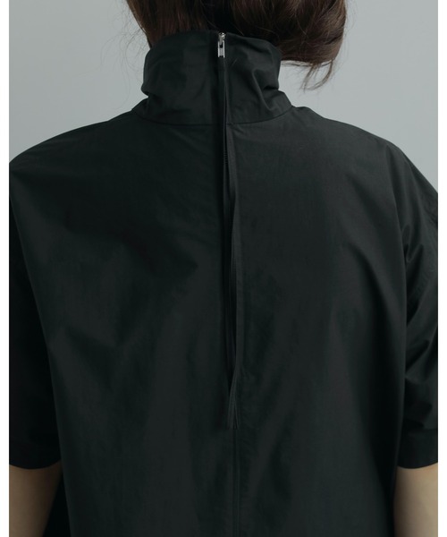 anuke（アンヌーク） ブラウス シャツ Highneck Over Blouse