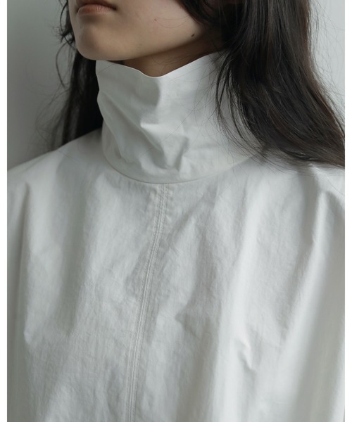 anuke（アンヌーク） ブラウス シャツ Highneck Over Blouse