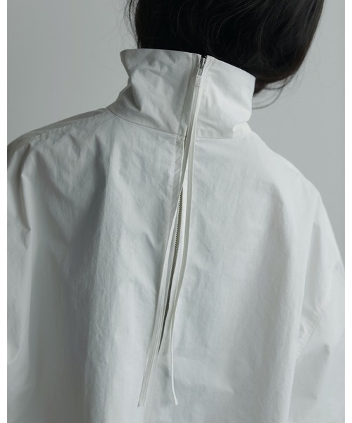 anuke（アンヌーク） ブラウス シャツ Highneck Over Blouse