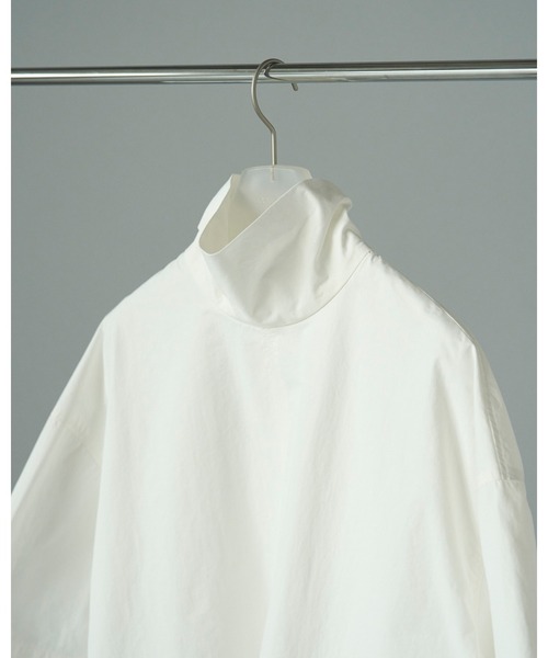 anuke（アンヌーク） ブラウス シャツ Highneck Over Blouse