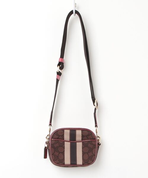 COACH ショルダーバッグ (ブラウン&ブラック) COACH 「COACH」 ショルダーバッグ - ブラウン レディース
