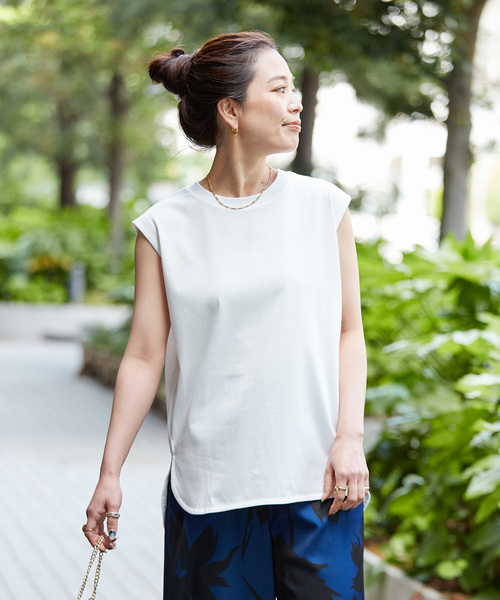 tシャツ ノースリーブプルオーバー レディース B.C STOCK tシャツ 「WEB限定」ウォッシャブル / 接触冷感
