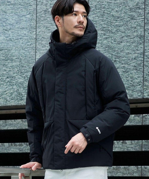 な*う様 フード付き ブラック ダウンジャケット ブラック ダウンジャケット フード付き