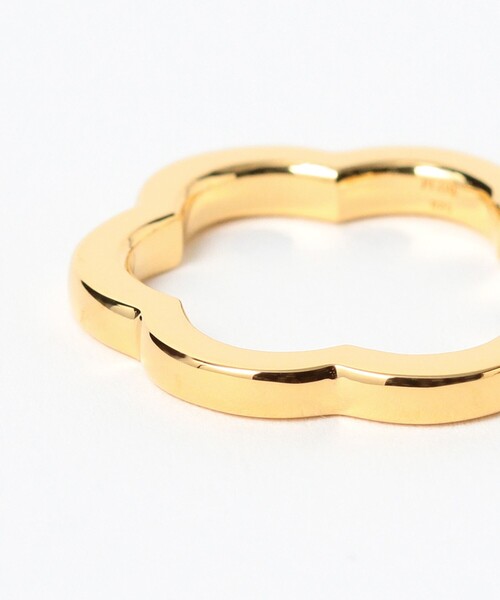 PLOW（プラウ） 指輪 リング PLOW / フラワー リング ゴールド