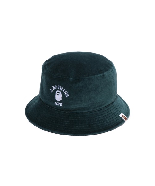 A BATHING APE 帽子 ハット ONE POINT BUCKET HAT メンズ