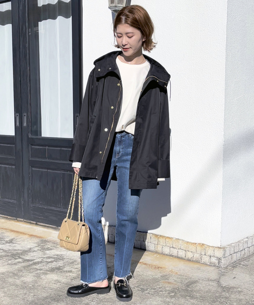 「Spick & Span」 マウンテンパーカー 36 ベージュ レディース