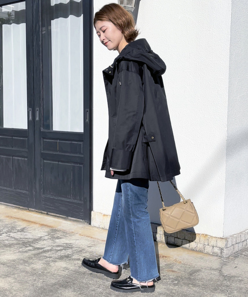 「Spick & Span」 マウンテンパーカー 36 ベージュ レディース