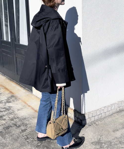 「Spick & Span」 マウンテンパーカー 36 ベージュ レディース