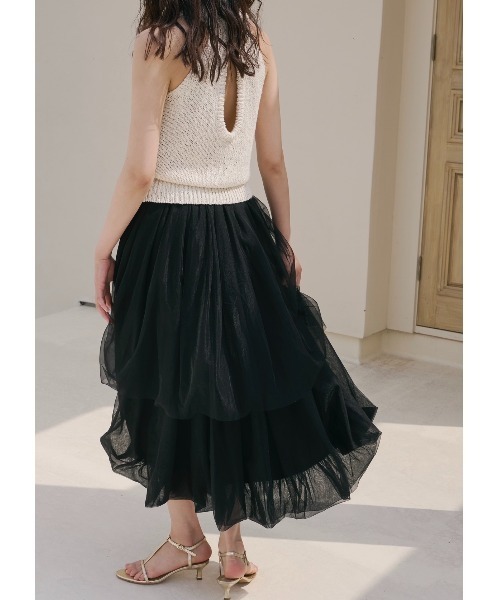 トップス NOTRE emor summer knit halter neck top NOTRE emor ニット セーター summer knit halter neck top