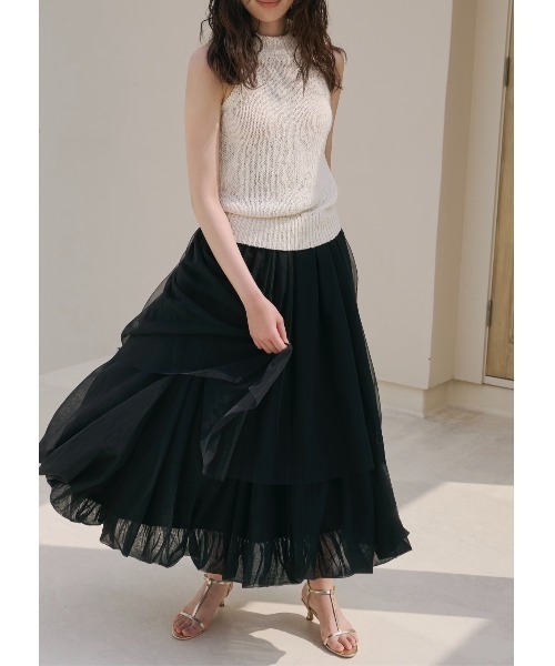 NOTRE emor ニット セーター summer knit halter neck top