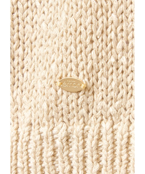 トップス NOTRE emor summer knit halter neck top セール】summer knit halter neck top（ニット/セーター