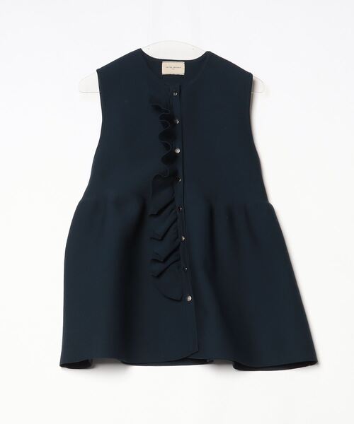 UNITED ARROWS 「UNITED ARROWS」 ニットベスト - ネイビー