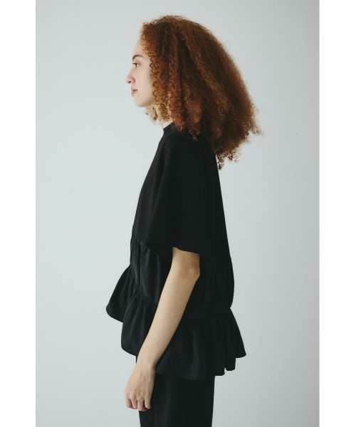HeRIN.CYE tシャツ Frill A-line cut tops フリルAラインカット