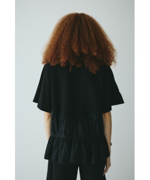 HeRIN.CYE tシャツ Frill A-line cut tops フリルAラインカット