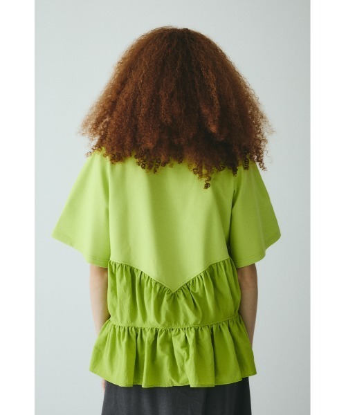 HeRIN.CYE tシャツ Frill A-line cut tops フリルAラインカット