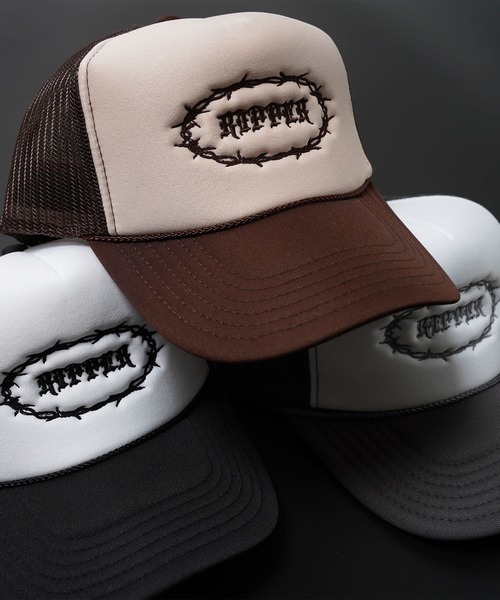 RIPPER 「RIPPER」 「OTTO」メッシュキャップ FREE グレー